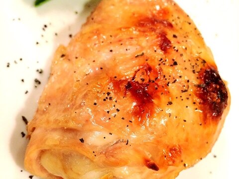炊飯器で簡単♪ 鶏皮パリパリ蒸し鶏肉